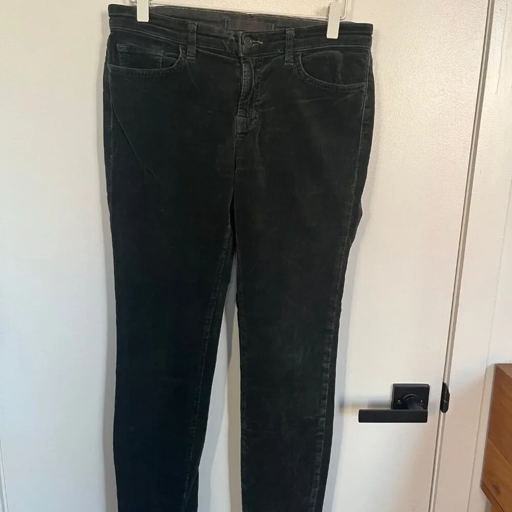 J Brand Corduroy Green Pants (size 30) - Picture 1 of 3